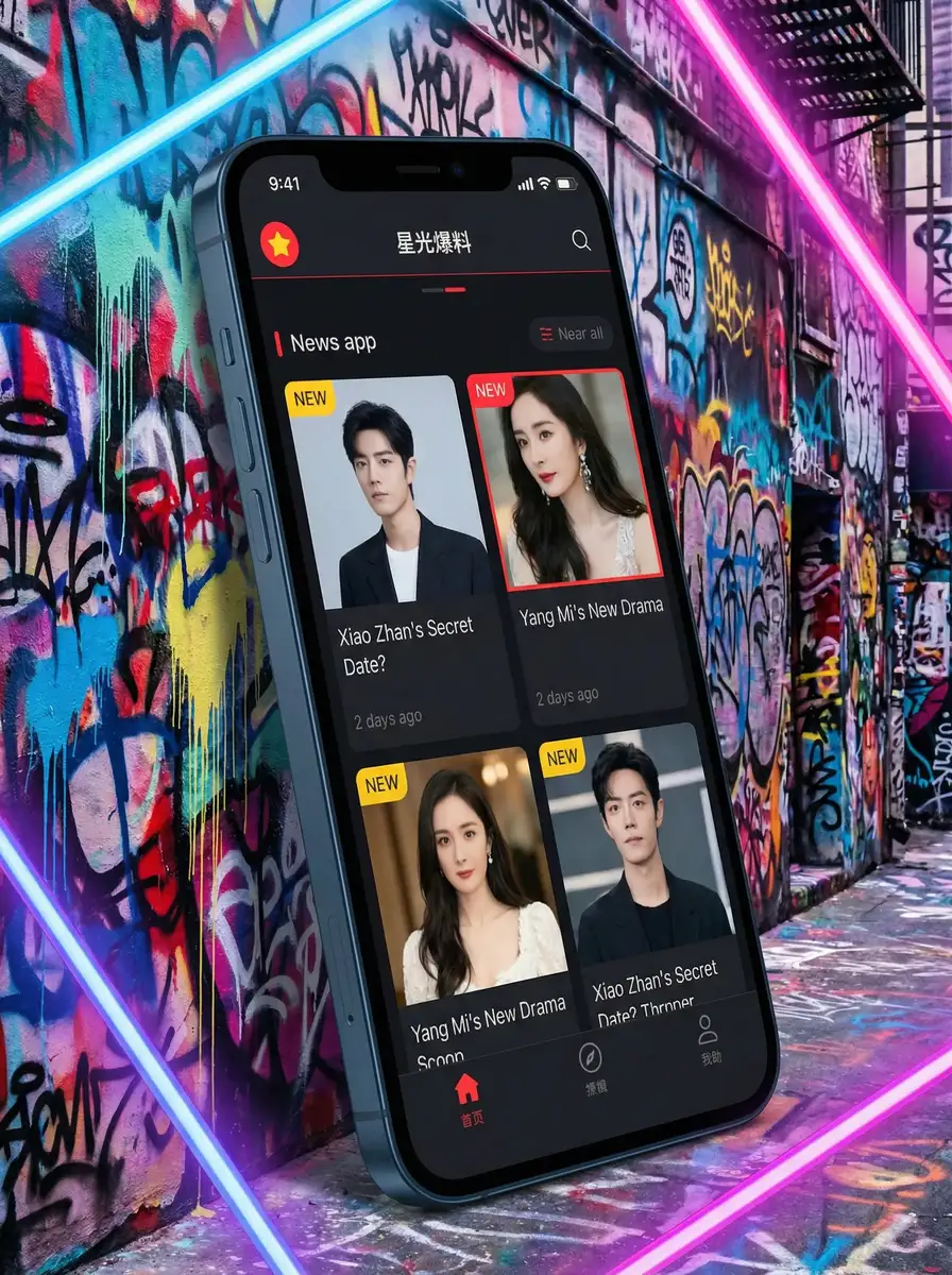 交换温柔 APP界面展示 - 掌上吃瓜神器